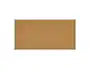 Rocada Pizarra de Corcho Natural 120x240 cm con Marco de Aluminio