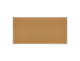 Rocada Pizarra de Corcho Natural 120x240 cm con Marco de Aluminio