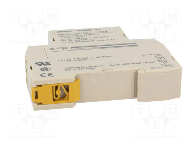 OMRON Relé de tiempo H3DS-XL 0,1s÷120h SPDT OMRON Relé de tiempo H3DS-XL 0,1s÷120h SPDT