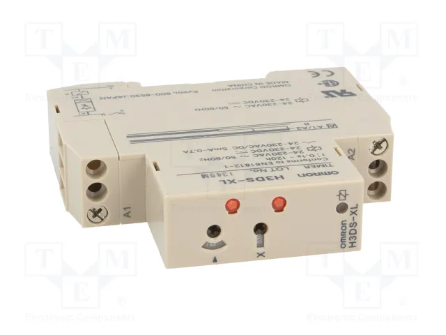 OMRON Relé de tiempo H3DS-XL 0,1s÷120h SPDT OMRON Relé de tiempo H3DS-XL 0,1s÷120h SPDT