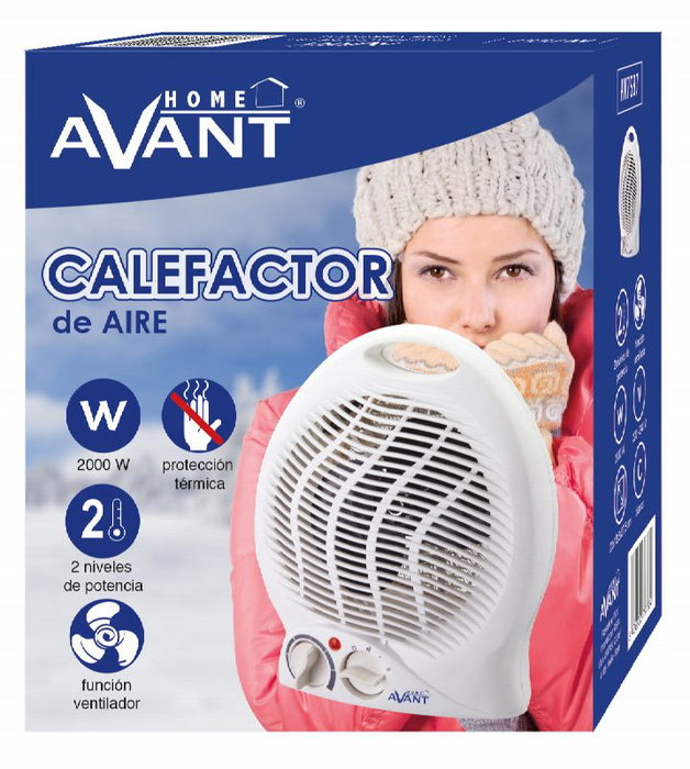 AVANT Calefactor Avant Portátil 2000W