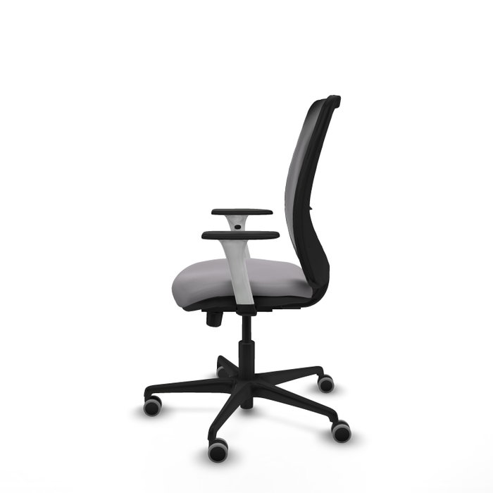 PIQUERAS Y CRESPO Silla de oficina Zulema Gris y Negro