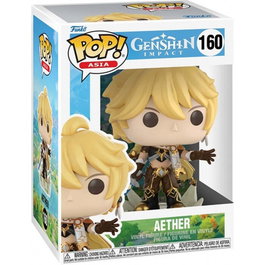 Funko Figura POP Genshin Impact Aether 9cm Vinilo Coleccionable
