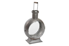 DKD Home Decor Farola Vintage 22 x 55 x 37 cm Plateado Metal Cristal