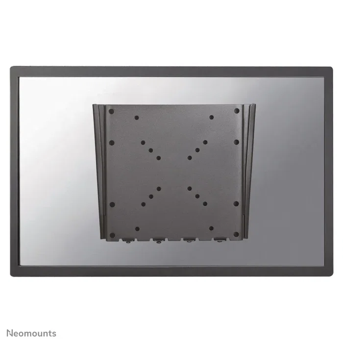 Neomounts FPMA-W110BLACK Soporte de Pared Fijo para TV hasta 40" (101.6 cm) Negro - Capacidad 35 kg, VESA 200x200 mm, Montaje Plano de 1.8 cm