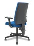 NOWY STYL Silla de oficina I-Line con mecanismo de doble maneta y tela negra