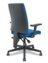 NOWY STYL Silla de oficina I-Line con mecanismo de doble maneta y tela negra