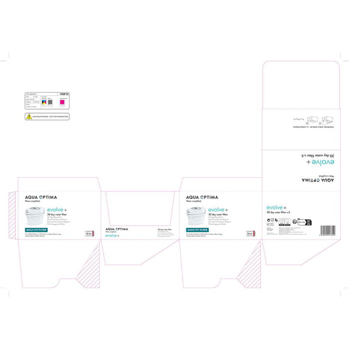 Filtro Jarra Agua Single Life Evolve Aqua Optima 30 Días