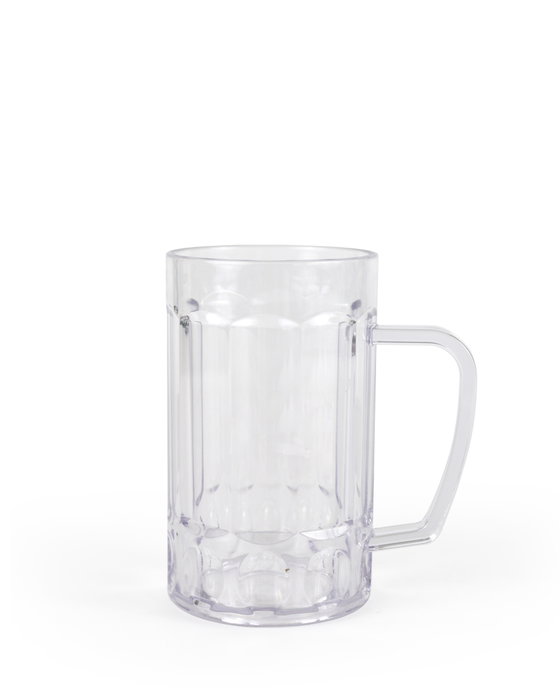 La Mediterranea Jarra de Cerveza de Vidrio 380 ml (24 Unidades)