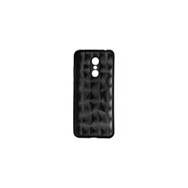 X-One Funda Diamante 3D para Xiaomi Redmi 5 Plus - Negro