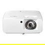 Optoma ZH350ST Proyector Láser DLP Portátil, 3500 Lúmenes, Full HD 1080p (1920x1080), 3D, Alcance Ultra Corto, 300000:1 Contraste, Blanco