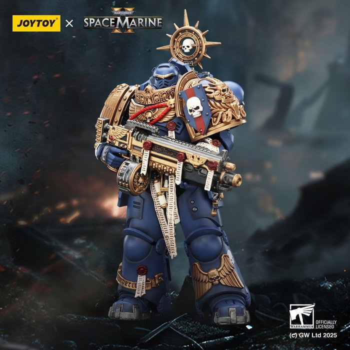 Joy Toy Warhammer 40,000 Ultramarines Heavy Relic Primus Armor 12,7 cm