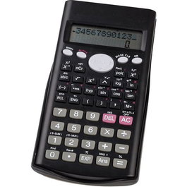 CENTRUM Calculadora Científica 10+2 Dígitos 2 Líneas Negro