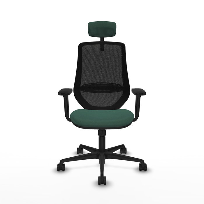 PIQUERAS Y CRESPO Silla de oficina Mardos con mecanismo Sincro, Verde botella y Negro PIQUERAS Y CRESPO Silla de oficina Mardos con mecanismo Sincro, Verde botella y Negro