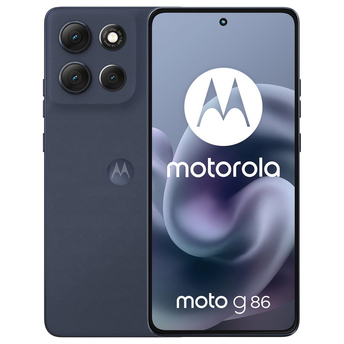 Motorola Moto G86 5G Smartphone 8 GB RAM 256 GB Almacenamiento 6.67" Pantalla P-OLED 120 Hz 50 MP Sony LYTIA 600 Camara 5200 mAh Android 15 Azul Spellbound