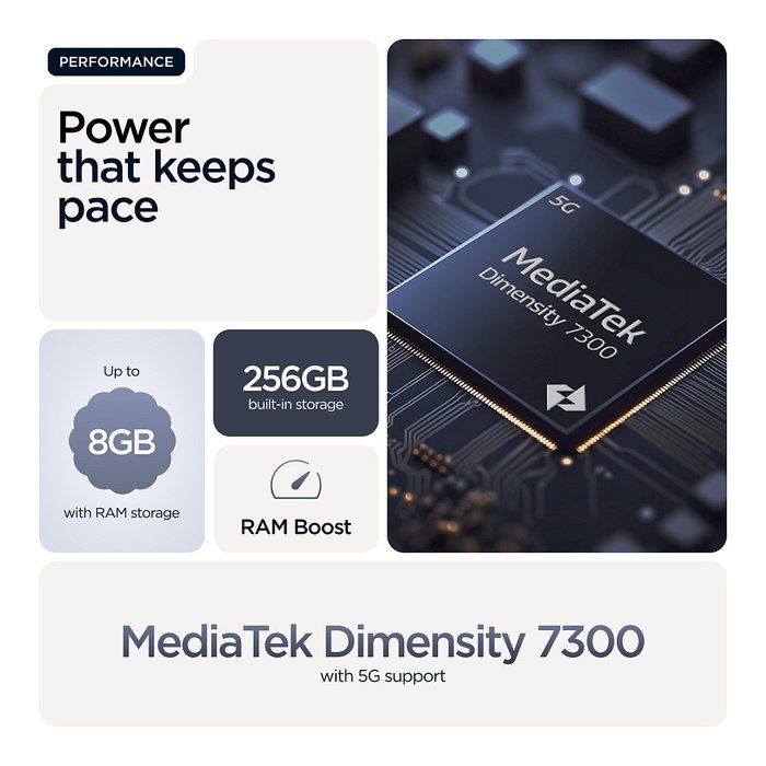 Motorola Moto G86 5G Smartphone 8 GB RAM 256 GB Almacenamiento 6.67" Pantalla P-OLED 120 Hz 50 MP Sony LYTIA 600 Camara 5200 mAh Android 15 Azul Spellbound