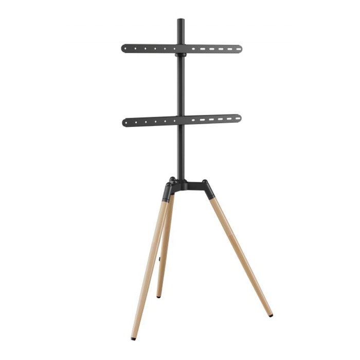 GEMBIRD Soporte para TV TVS-65S-01 para 65 pulgadas, Negro, Madera