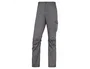 Deltaplus Pantalón de trabajo Stretch Panostyle Gris/Negro Talla S Cintura Elástica 5 Bolsillos 260g/m²