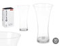 Giftdecor Jarrón de Cristal Transparente Boca Ancha Alto 30 cm (Set de 4)