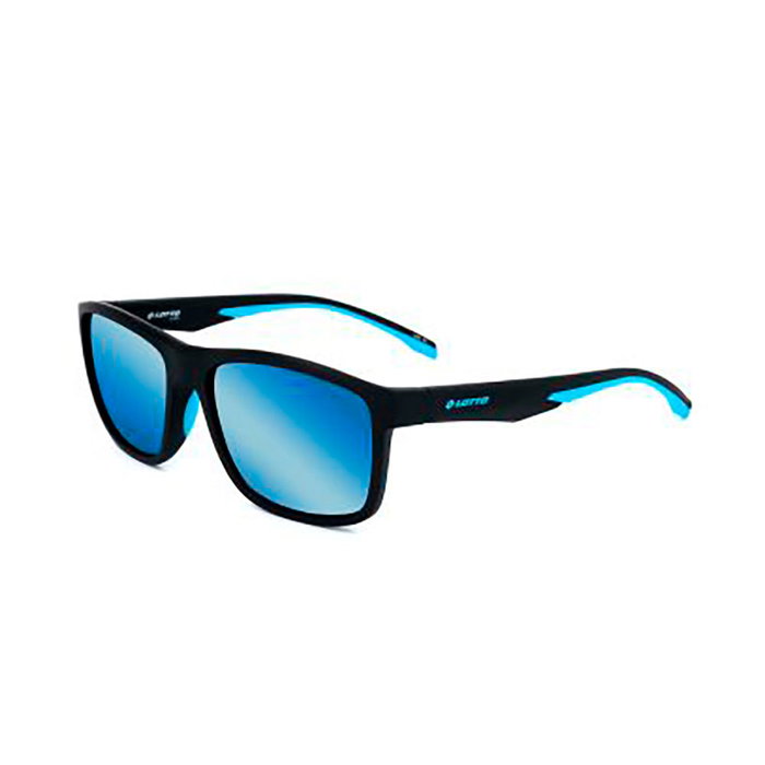 Lotto Gafas de sol LS1012 Rectangulares Unisex TR90 Negro 145 mm