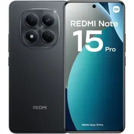 Xiaomi Redmi Note 15 Pro Smartphone 6.83" 12GB RAM 512GB ROM Negro - Cámara 200MP, Batería 6500 mAh, Carga 45W, Resistencia IP65, HyperOS 2