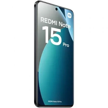 Xiaomi Redmi Note 15 Pro Smartphone 6.83" 12GB RAM 512GB ROM Negro - Cámara 200MP, Batería 6500 mAh, Carga 45W, Resistencia IP65, HyperOS 2