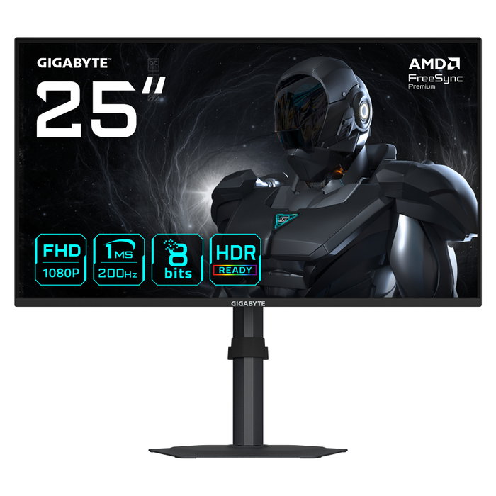 Gigabyte G25F2 Monitor Gaming 24.5 pulg Full HD 200Hz 1ms