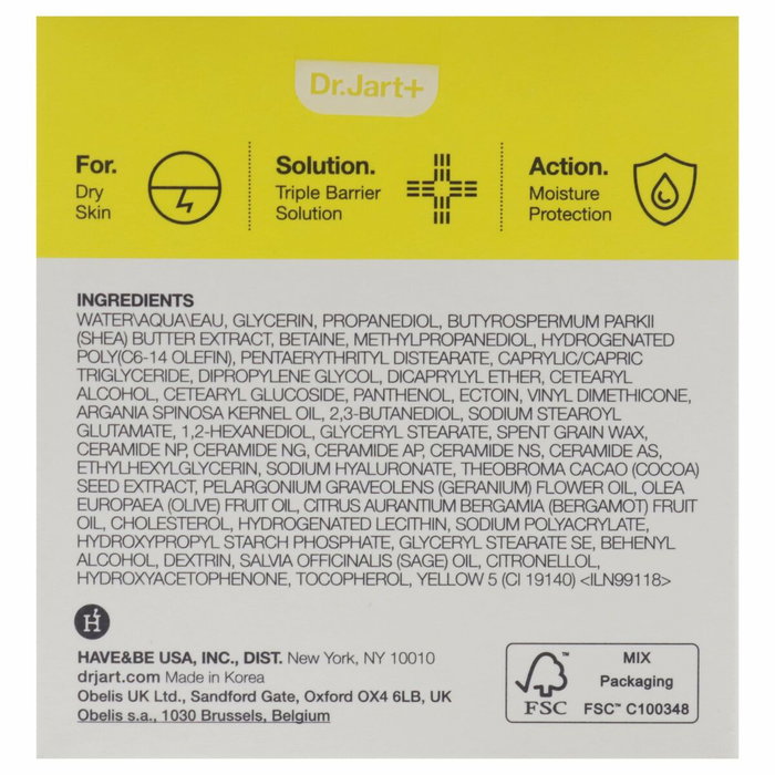 Dr.Jart+ CERAMIDIN crema con ectoína 50 ml Dr.Jart+ CERAMIDIN crema con ectoína 50 ml