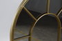 DKD Home Decor Espejo Ventana Dorado 60x120 cm