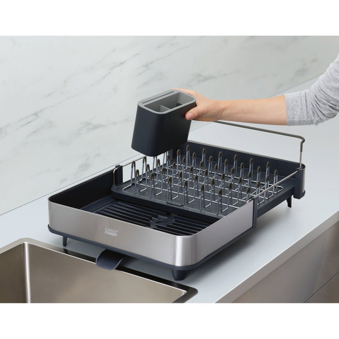 Joseph Joseph Extend Escurridor de Platos Expandible de Acero Inoxidable