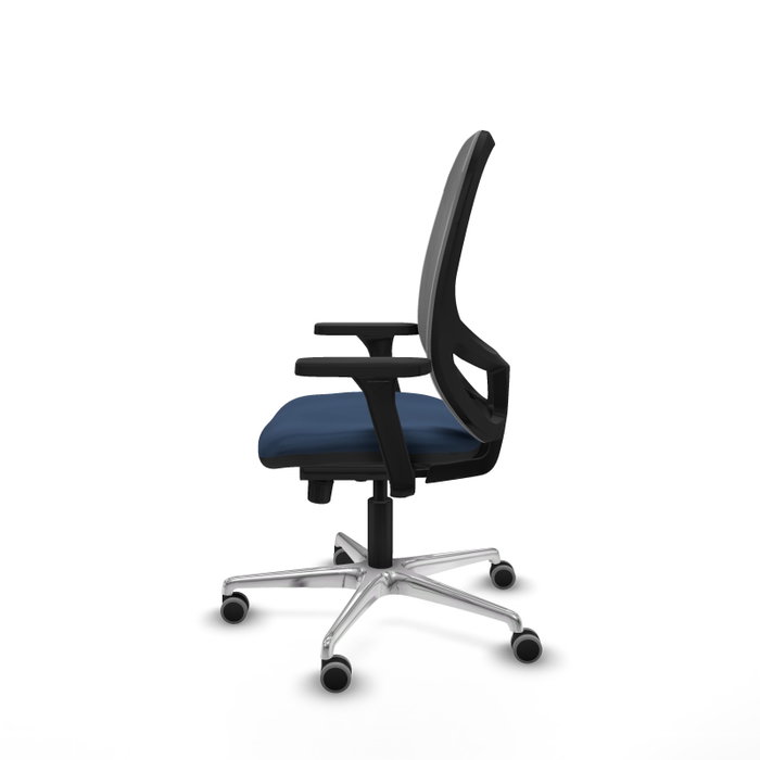 PIQUERAS Y CRESPO Silla de oficina Cilanco Azul marino y Gris PIQUERAS Y CRESPO Silla de oficina Cilanco Azul marino y Gris