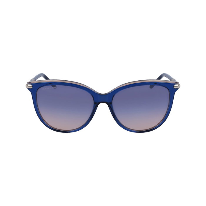 Longchamp LO727S-435 Gafas de sol con cristal rosa y montura azul Longchamp LO727S-435 Gafas de sol con cristal rosa y montura azul