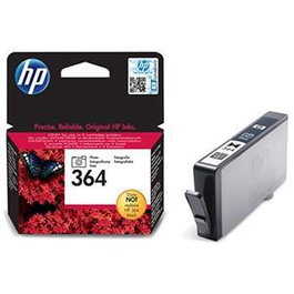 HP Cartucho Tinta 364 CB317EE Negro Fotográfico para HP Photosmart D5460 Pro B8550 C6380 C5380