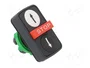 SCHNEIDER ELECTRIC Interruptor Triple Harmony XB5 22mm Blanco/Rojo/Negro