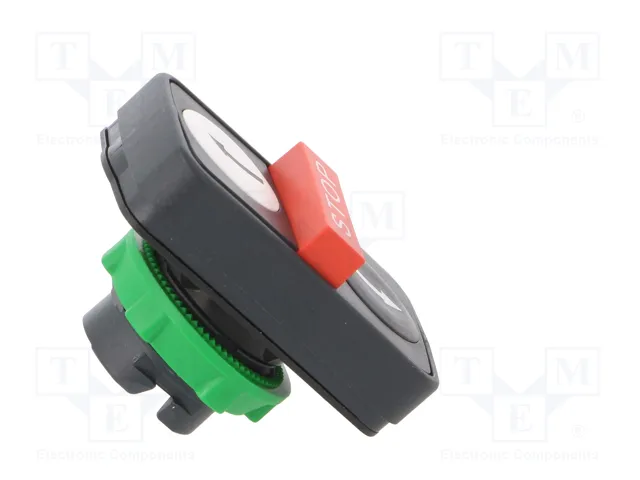 SCHNEIDER ELECTRIC Interruptor Triple Harmony XB5 22mm Blanco/Rojo/Negro SCHNEIDER ELECTRIC Interruptor Triple Harmony XB5 22mm Blanco/Rojo/Negro