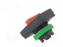 SCHNEIDER ELECTRIC Interruptor Triple Harmony XB5 22mm Blanco/Rojo/Negro