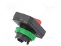 SCHNEIDER ELECTRIC Interruptor Triple Harmony XB5 22mm Blanco/Rojo/Negro