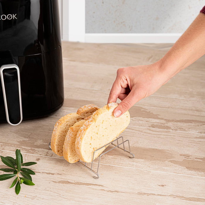 Rejilla Pan Acero Naturalia Quid 14,7x9 cm (12 Unidades) Rejilla Pan Acero Naturalia Quid 14,7x9 cm (12 Unidades)