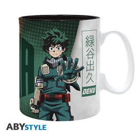 Taza abystyle my hero academia deku y dynamight 460ml