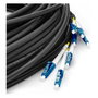 Digitus Cable de fibra óptica OS2 LC/UPC a LC/UPC 100m 8 fibras