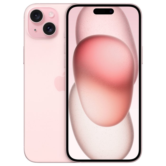 Apple iPhone 15 Plus Smartphone 256GB Color Rosa - Pantalla Super Retina XDR de 6.7" OLED, Cámara de 48MP, 5G, Resistente al Agua IP68, Batería de Larga Duración, iOS 17 Apple iPhone 15 Plus Smartphone 256GB Color Rosa - Pantalla Super Retina XDR de 6.7" OLED, Cámara de 48MP, 5G, Resistente al Agua IP68, Batería de Larga Duración, iOS 17