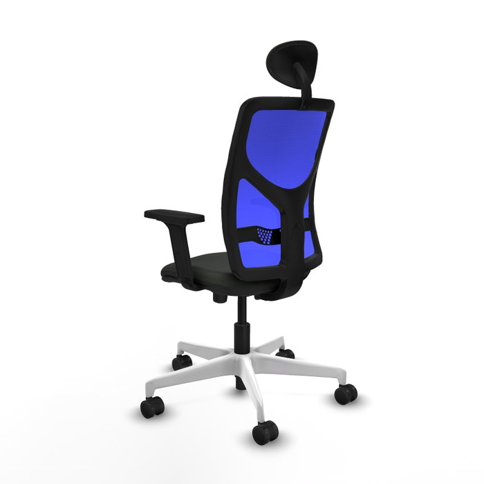 PIQUERAS Y CRESPO Silla de oficina Motilla con mecanismo Sincro/Traslack, Negro y Azul PIQUERAS Y CRESPO Silla de oficina Motilla con mecanismo Sincro/Traslack, Negro y Azul