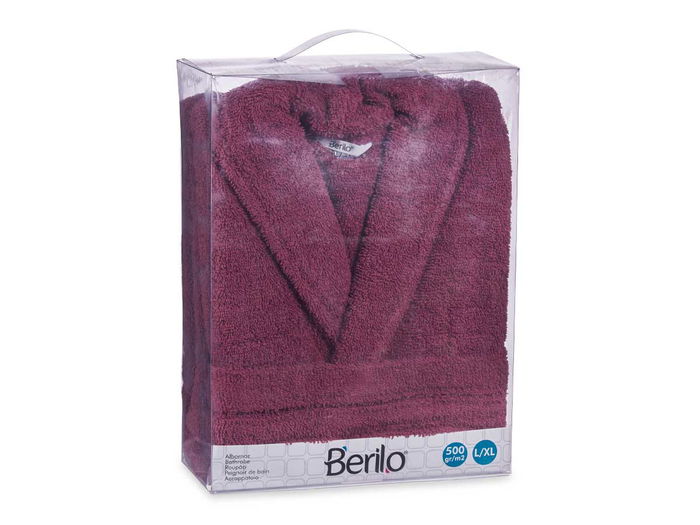 Berilo Albornoz Rojo 500gr Talla L/XL 10.5x37x28 cm 100% Algodón (Set de 6)