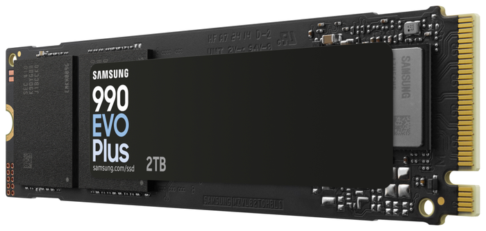Samsung MZ-V9S2T0 SSD 2 TB NVMe PCIe 4.0 M.2, V-NAND TLC, Lectura 7250 MB/s, Escritura 6300 MB/s, Modelo 2280 para PC