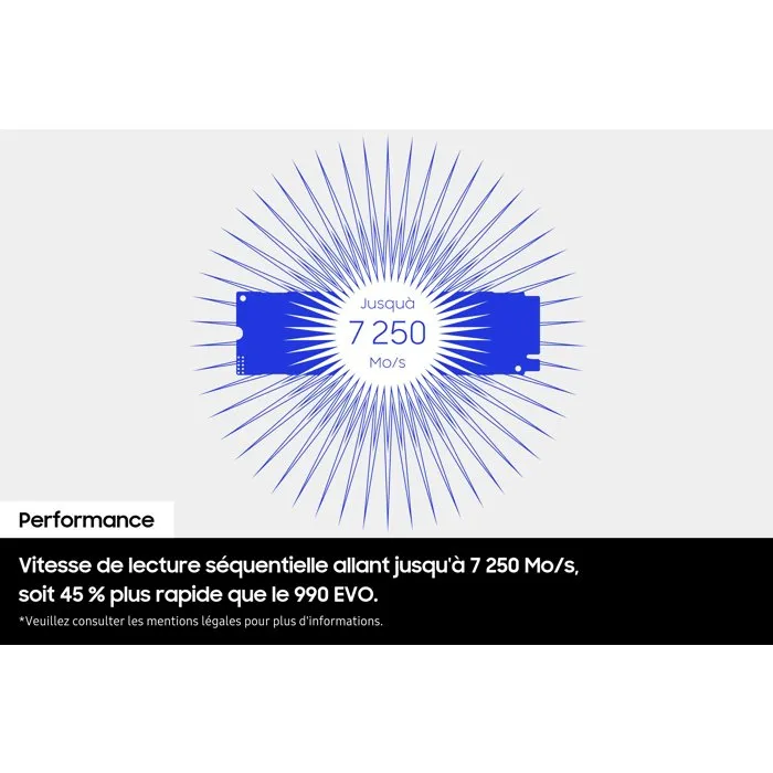 Samsung 990 EVO Plus SSD 2TB PCIe 4.0 NVMe M.2 MZ-V9S2T0BW