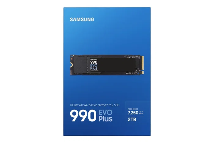Samsung SSD 990 Evo Plus M.2 NVMe 2TB Negro MZ-V9S2T0BW