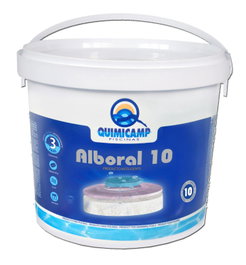 QUIMICAMP Cloro Alboral10 QP 3 Fases 5 kg (Tabletas de 250g)