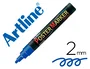 Artline Rotulador Artline Poster Marker EPP-4-AZU - Punta Redonda 2 mm, Color Azul, para Cartelería