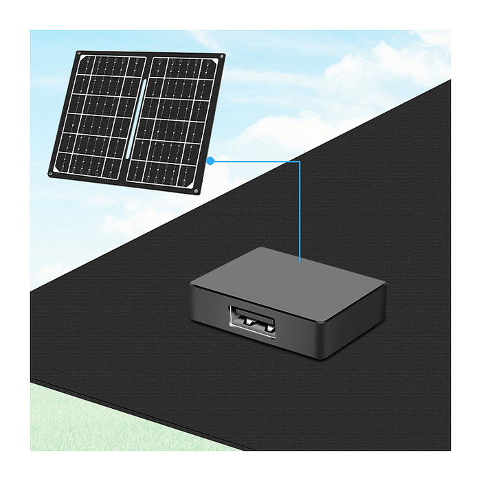 Logilink Paneles solares plegables con salida USB-A, 7 W
