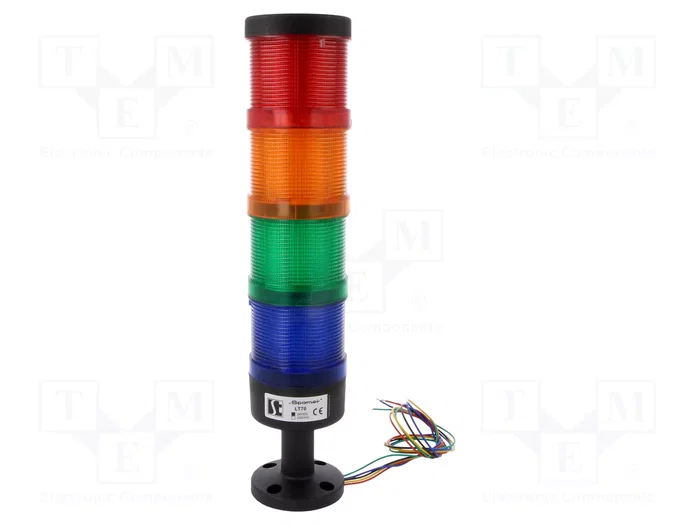 SPAMEL LT70 Columna de señalización LED multicolor SPAMEL LT70 Columna de señalización LED multicolor
